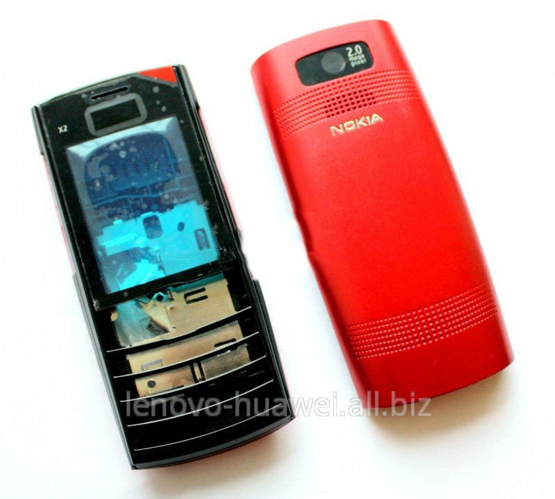 Корпус Nokia X2-02 red high copy полный комплект