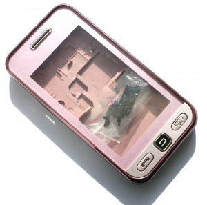 Корпус Samsung S5230 Star pink high copy полный комплект