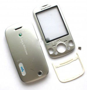 Корпус Sony Ericsson W20 silver high copy полный комплект