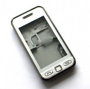 Корпус Samsung S5230 Star silver high copy полный комплект