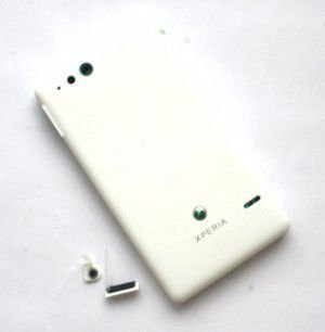 Корпус Sony ST27i Xperia Go white orig полный комплект