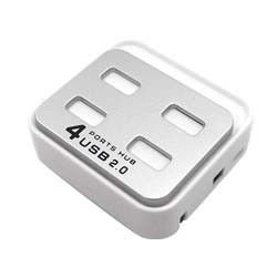 PowerPlant USB - хаб 4 Ports (квадрат) HUB6017