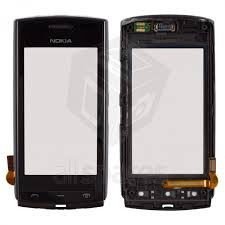 Сенсор Nokia 500 Черный оригинальный
