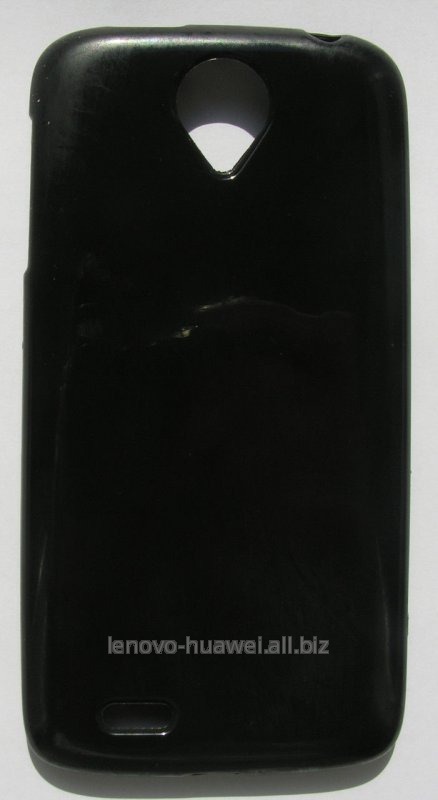 Силиконовый чехол-накладка (Black) для Lenovo S820