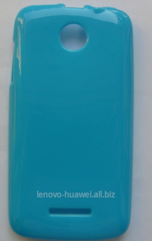 Силиконовый чехол-накладка (Blue) для Lenovo A390