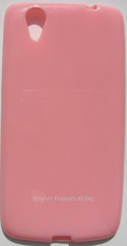 Силиконовый чехол-накладка (Pink) для Lenovo S960