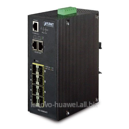 Управляемый промышленный коммутатор Planet IGS-10080MFT (8Port-100/1000X SFP +2-Port 10/100/1000T) Управляемый промышленный коммутатор Planet IGS-10080MFT (8Port-100/1000X SFP +2-Port 10/100/1000T)