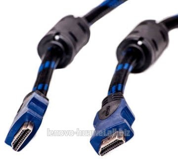 Видео кабель PowerPlant HDMI - HDMI, 3m, Gold Plated, 1.4V, Nylon, Double ferrites, Blister KD00AS1202