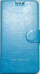 Чехол-книжка  для Lenovo A628 Голубой