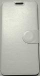 Чехол-книжка для Lenovo A805 Белый