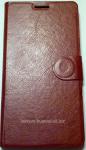 Чехол книжка для Lenovo K910 Brown