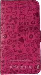 Чехол-книжка NAIT для Lenovo S930 малиновый