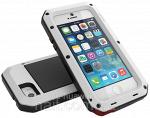 Чехол LUNATIK TAKTIK iPhone 5 Extreme + Corning Gorilla Glass для iPhone 5 белый