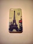 Чехол-накладка"Эйфелева башня"для iPhone 4/4S
