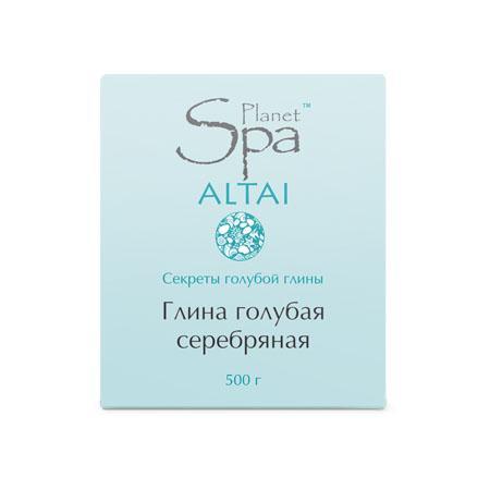 Голубая глина Серебряная Planet SPA Altai 500 гр