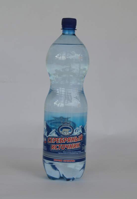 Минеральная вода Серебряный источник 1,5 л