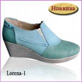 Туфли от производителя женские Lorena-1 голуб/лазурн