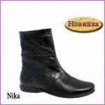 Женские ботинки Nika черный