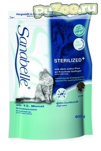 Bosch sanabelle sterilized - сухой корм для взрослых стерилизованных кошек всех пород бош санабелль стерилизед