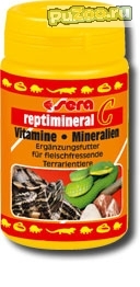 Sera reptimineral C - минеральный комплекс для плотоядных рептилий сера рептиминерал