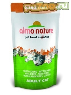 Almo nature orange label turkey - сухой корм для кастрированных котов и кошек с индейкой альмо натюр орэндж лейбл