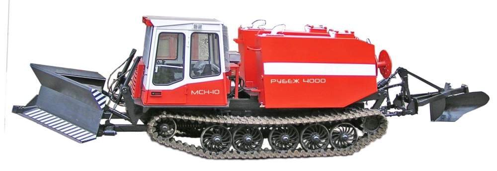 Лесопожарный трактор МСН-10ПМ Рубеж 4000