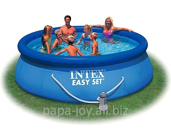 Бассейн Intex Easy Set надувной + аксессуары 56932