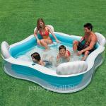 Бассейн Intex family lounge надувной 56475