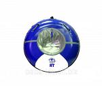 Санки надувные - Тюбинг (ватрушка) R-toys Deluxe с кольцом OCEAN верх-ПВХ d.92 см RT 15