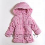 Розовая куртка для девочки Quadri Fogliо