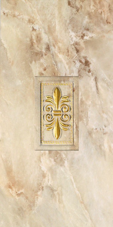 Керамогранит Inserto Tivoli Gold Piola Декор   31.6x63.2