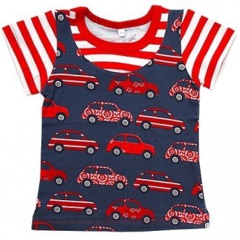 Футболка , кулирка, Авто-леди Soni Kids
