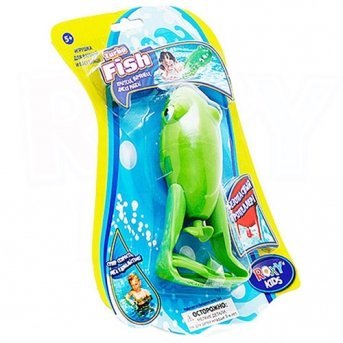 Игрушка для купания Быстрая дикая рыбка Froggy, в ассорт, Turbo Fish