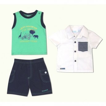 Комплект (майка, рубашка и шорты) Safari   WWW
