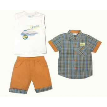 Комплект (майка, рубашка и шорты) Ferry   WWW