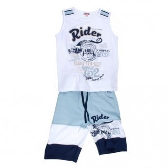 Комплект Racing Zeyland Zeyland, для мальчика, шорты, футболка, 100% хлопок