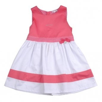 Платье Dark Pink Mininio  Zeyland, для девочки, хлопок 100%, подкл. Хлопок 60%, полиэстер 40%