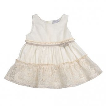 Платье Embroidery Mininio  Zeyland, для девочки, хлопок 100%, подкл. хлопок 60%,полиэстер 40%