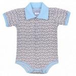 Боди Акварель Мамуляндия короткий рукав, 100% хлопок, интерлок, для мальчика