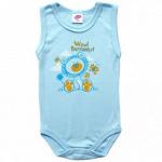 Боди-майка с застёжкой снизу, интерлок Львёнок Kapriza