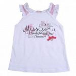 Футболка Dark Pink Mininio  Zeyland, для девочки, хлопок 92%, лайкра 8%