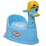 Горшок детский МИРПЛАСТ "Утка" мальчик, 8023