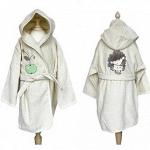 Халат "Ёжик топа-топ", ЗОЛОТОЙ ГУСЬ, 100% хлопок, вышивка