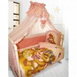 Комплект в кроватку "Панно-Maxi" KIDS COMFORT, 7 пр.,100% хлопок