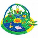 Предмет игрового обихода коврик Цветущий сад, игровые дуги, 5 игрушек