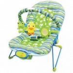 Шезлонг Mapa Baby, 66x50x51 см, 1 дуга, 3 игрушки, вибро, музыка