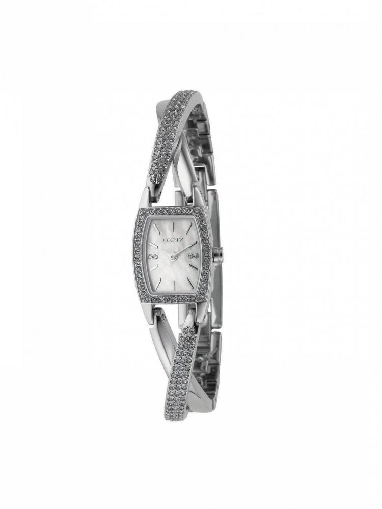 Часы наручные DKNY CROSBY CRISS CROSS SILVER WATCH WITH GLITZ