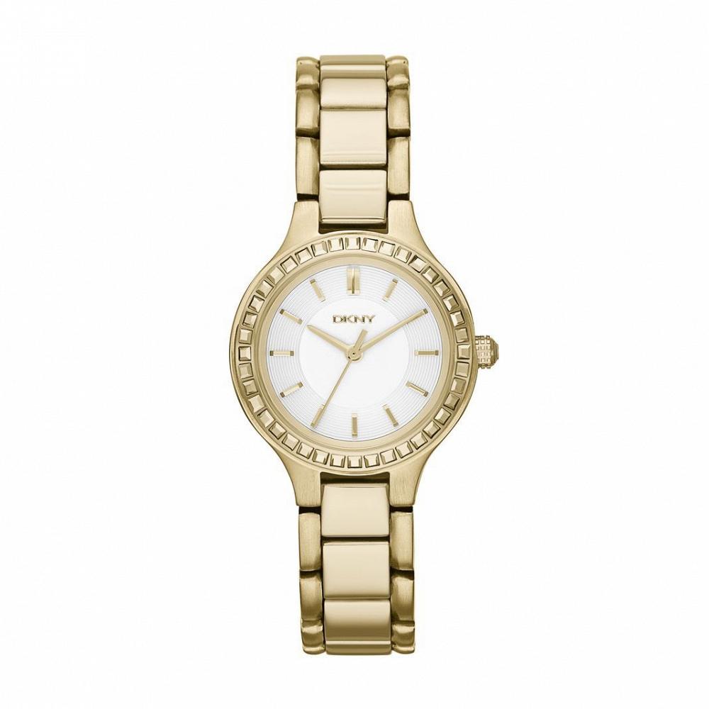 Часы наручные DKNY Chambers Gold-Tone Watch with Glitz