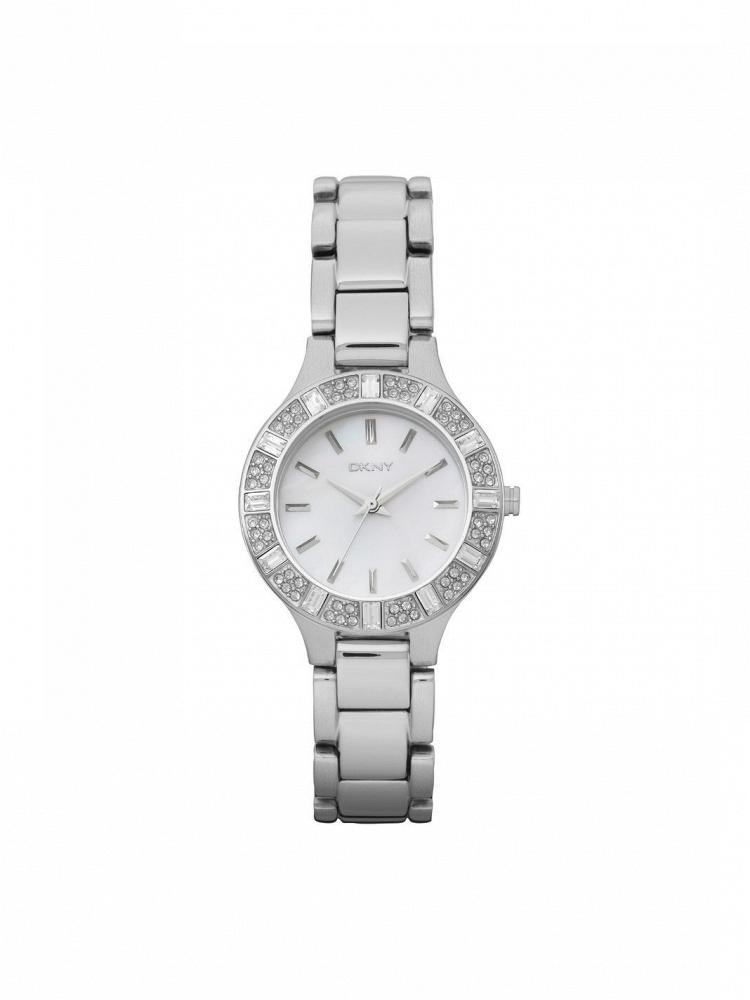 Часы наручные DKNY CHAMBERS SMALL ROUND WATCH WITH GLITZ