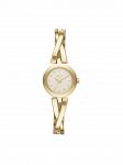 Часы наручные DKNY CROSSWALK GOLD-TONE CROSSOVER BANGLE WATCH